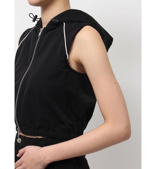 EMODA「ショートボックスフーディタンクトップ」|タンクトップ|