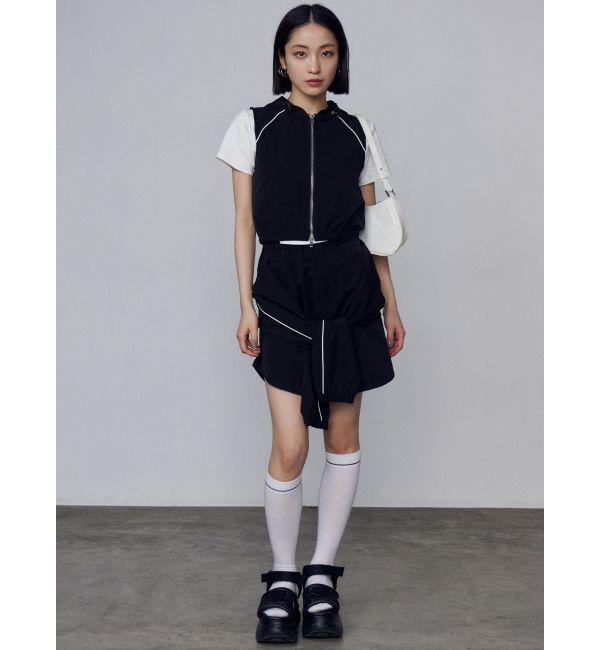 EMODA「ショートボックスフーディタンクトップ」|タンクトップ|