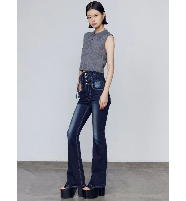 EMODA「フリンジヤーンタンクトップ」|ニット・セーター|