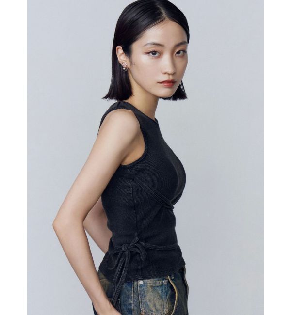 EMODA「クロスフィットリボントップ」|Tシャツ・カットソー|