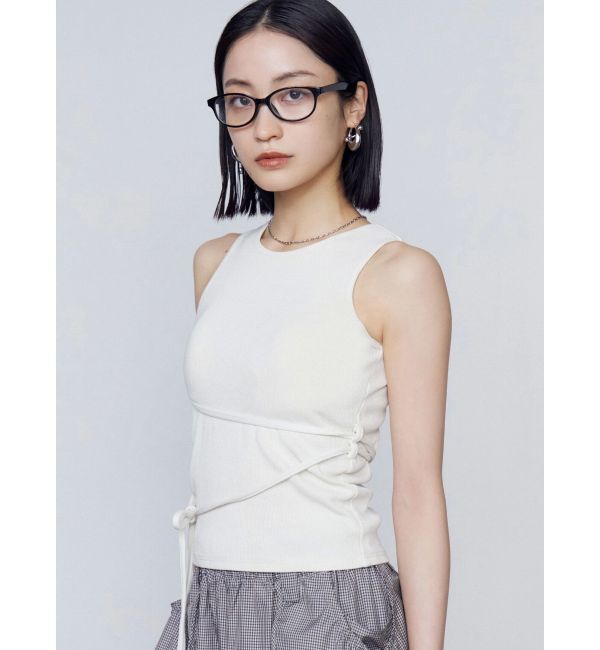 EMODA「クロスフィットリボントップ」|Tシャツ・カットソー|