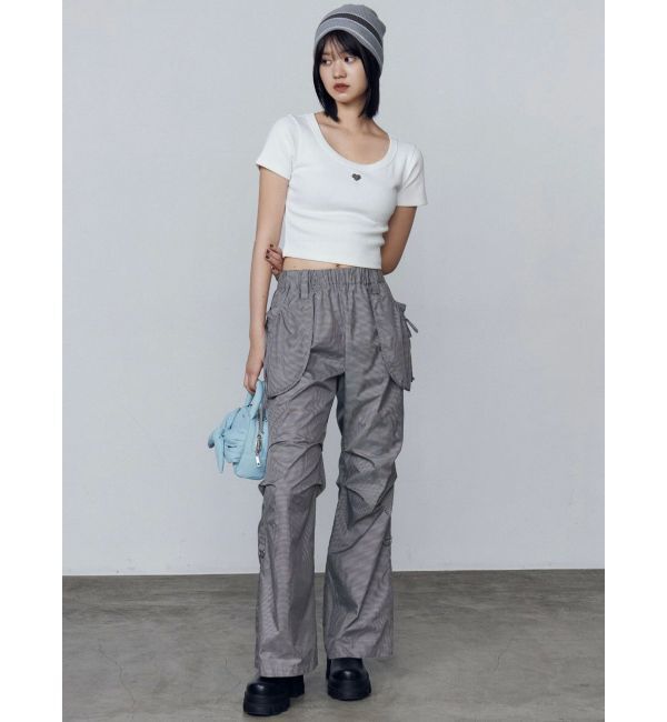 EMODA「ハングポケットセミフレアパンツ」|その他|