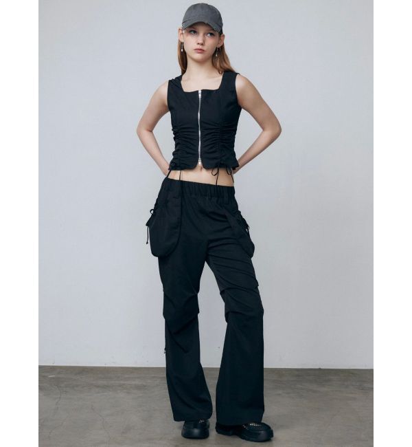 EMODA「ハングポケットセミフレアパンツ」|その他|