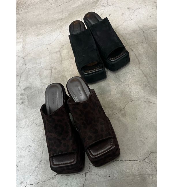 EMODA「カーブヒールラインサンダル」|サンダル|