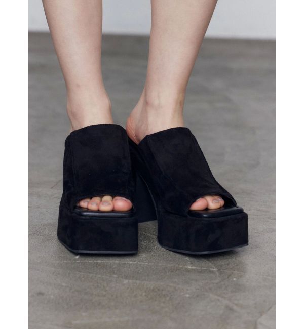 EMODA「カーブヒールラインサンダル」|サンダル|