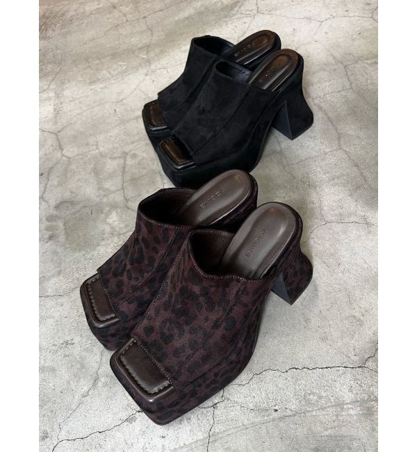 EMODA「カーブヒールラインサンダル」|サンダル|