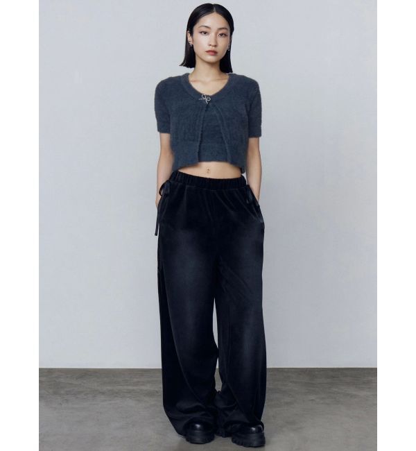 EMODA「リボンチャームシャギーツインニット」|ニット・セーター|