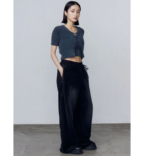 EMODA「リボンチャームシャギーツインニット」|ニット・セーター|