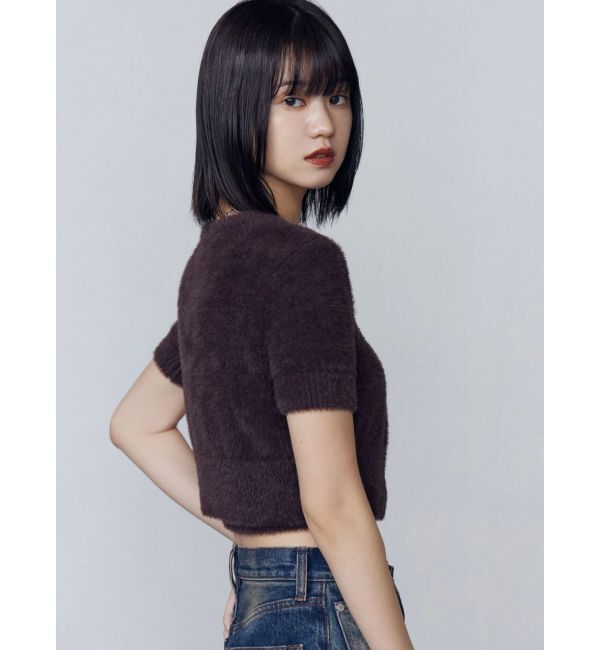 EMODA「リボンチャームシャギーツインニット」|ニット・セーター|