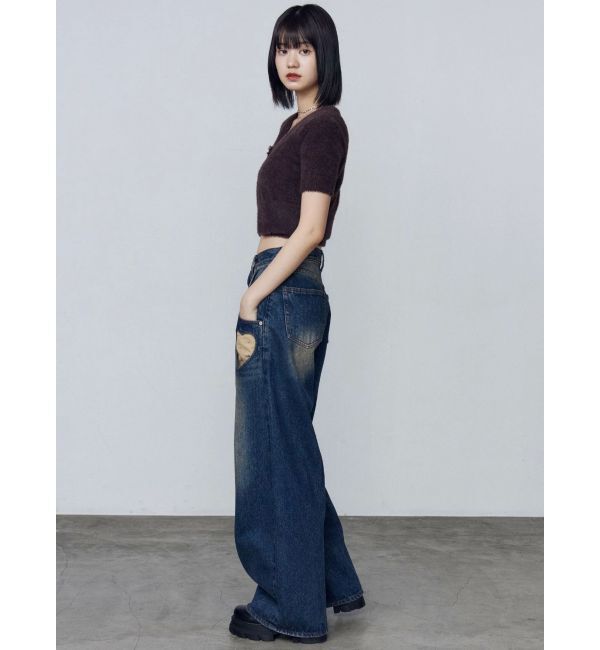 EMODA「リボンチャームシャギーツインニット」|ニット・セーター|