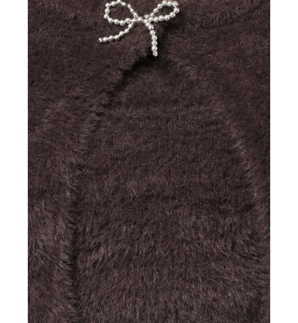 EMODA「リボンチャームシャギーツインニット」|ニット・セーター|