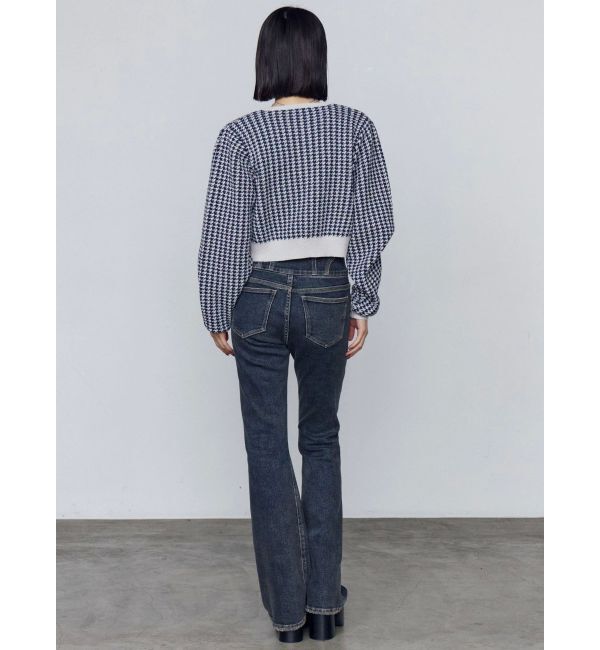 EMODA「ハウンズトゥースツインニット」|ニット・セーター|