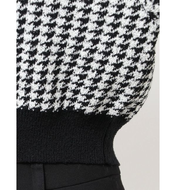 EMODA「ハウンズトゥースツインニット」|ニット・セーター|