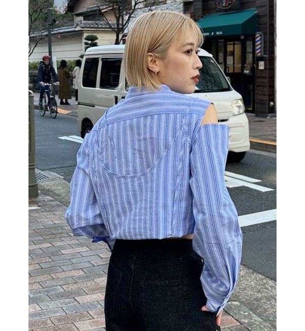 MURUA「ターンバック2wayシャツ」|シャツ・ブラウス|