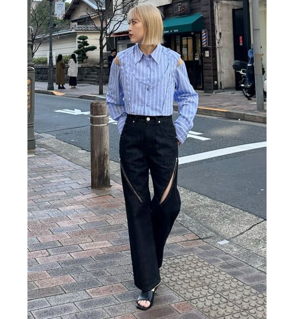 MURUA「ターンバック2wayシャツ」|シャツ・ブラウス|