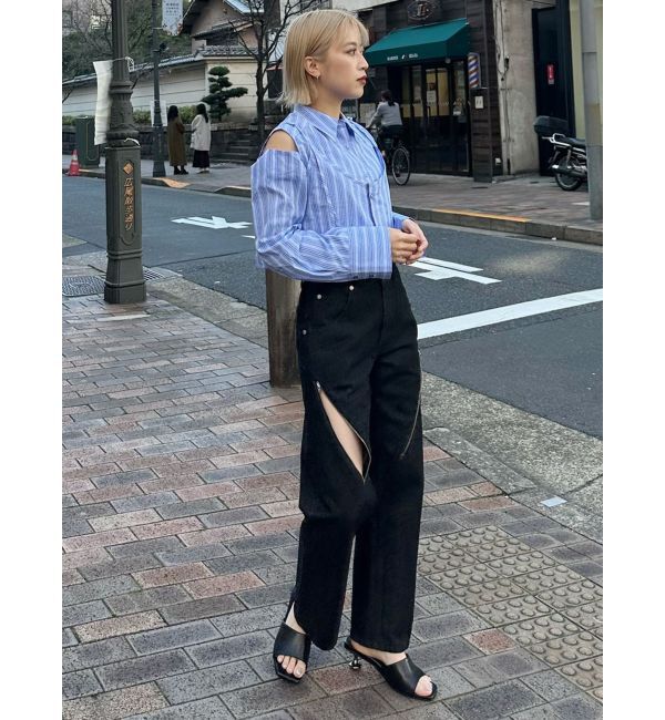 MURUA「ターンバック2wayシャツ」|シャツ・ブラウス|