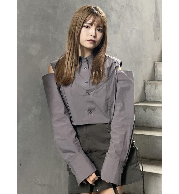 MURUA「ターンバック2wayシャツ」|シャツ・ブラウス|