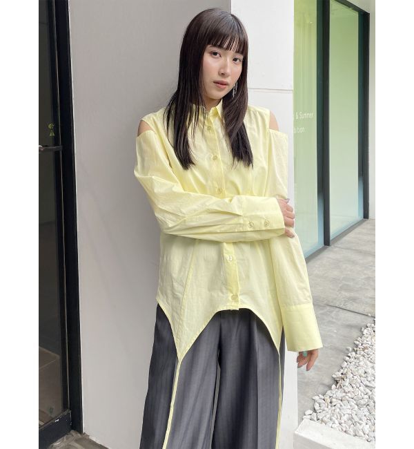 MURUA「ターンバック2wayシャツ」|シャツ・ブラウス|