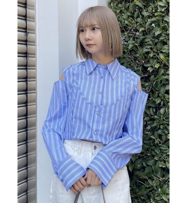 MURUA「ターンバック2wayシャツ」|シャツ・ブラウス|