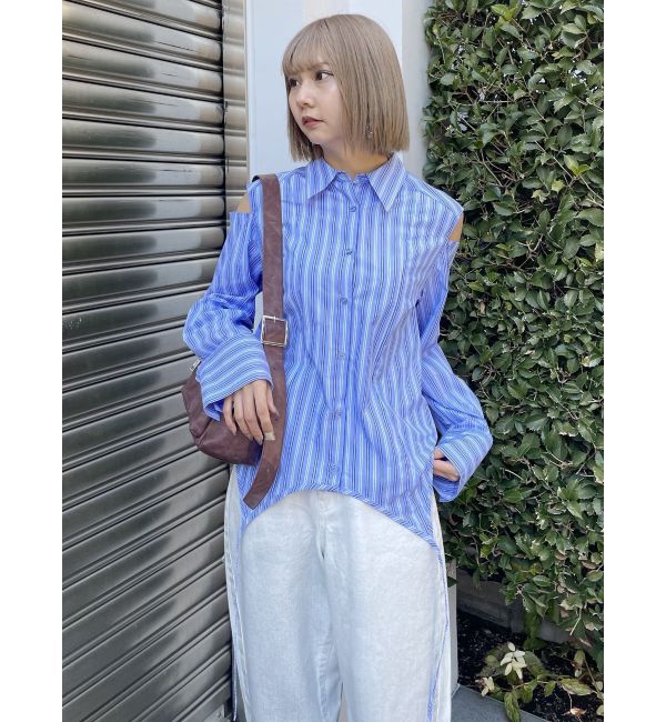 MURUA「ターンバック2wayシャツ」|シャツ・ブラウス|