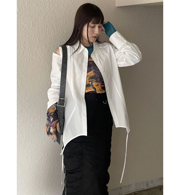 MURUA「ターンバック2wayシャツ」|シャツ・ブラウス|