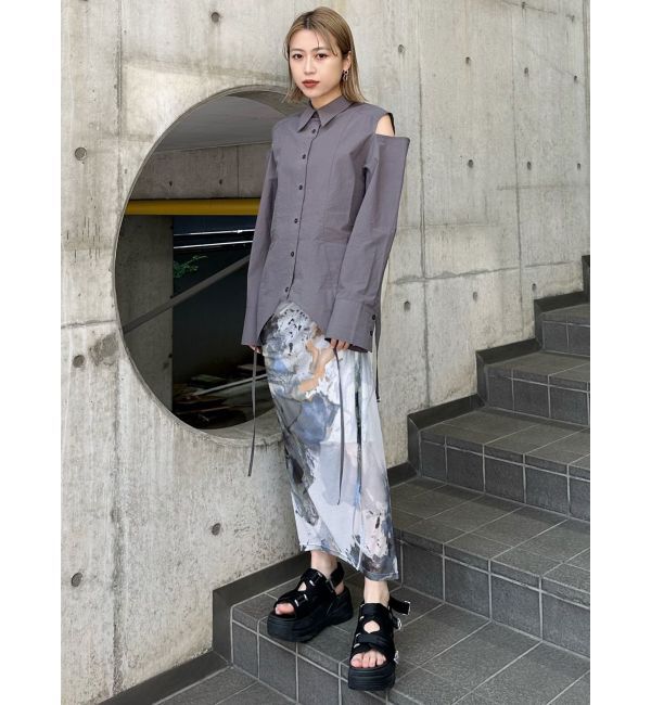 MURUA「ターンバック2wayシャツ」|シャツ・ブラウス|