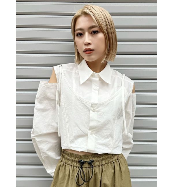 MURUA「ターンバック2wayシャツ」|シャツ・ブラウス|