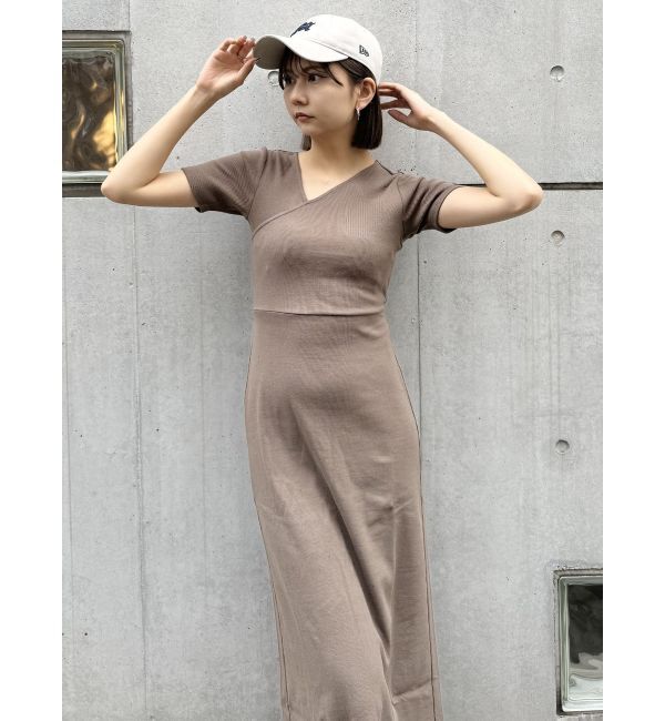 MURUA「アシメネックバックオープンワンピース」|ワンピース|