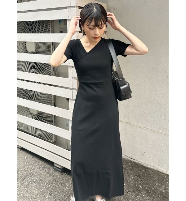 MURUA「アシメネックバックオープンワンピース」|ワンピース|