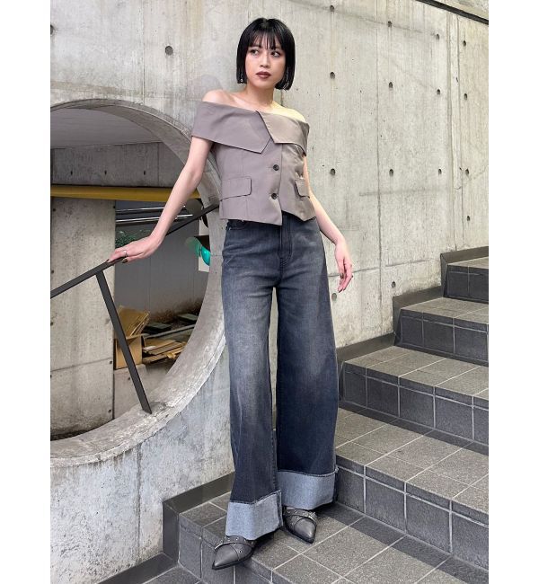 MURUA「ポインテッドベルトパンプス」|パンプス|