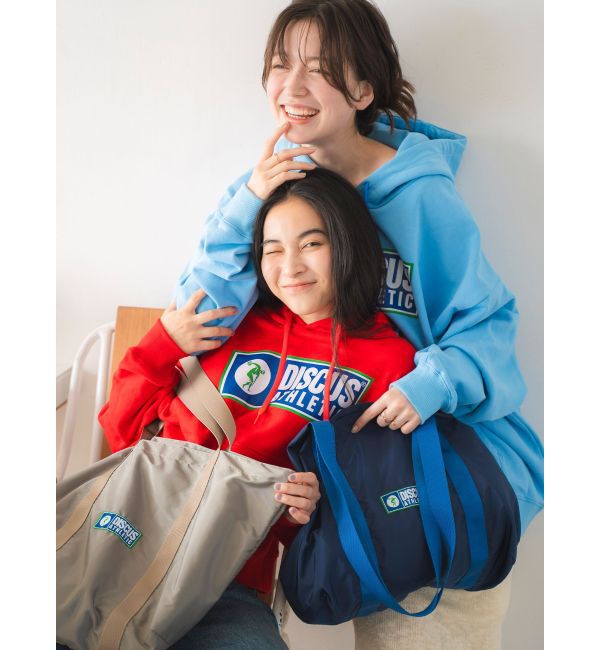 Ungrid「DISCUS別注 フードロゴパーカー」|パーカー|