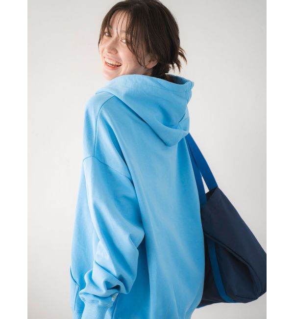 Ungrid「DISCUS別注 フードロゴパーカー」|パーカー|