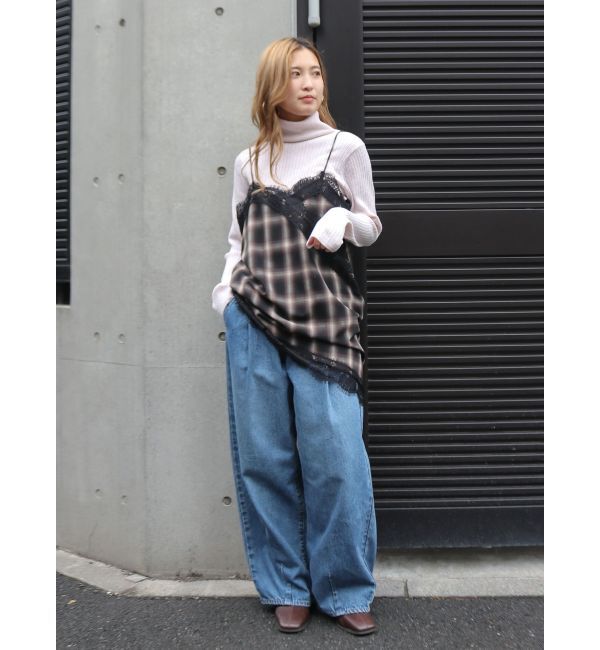 Ungrid「レースデザインキャミ」|キャミソール|