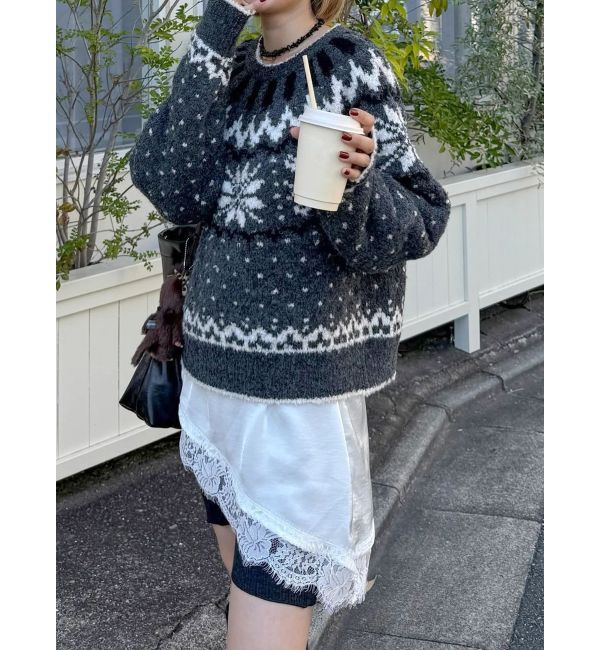 Ungrid「レースデザインキャミ」|キャミソール|