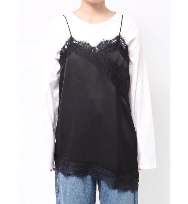 Ungrid「レースデザインキャミ」|キャミソール|