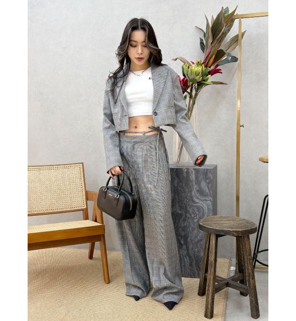 EVRIS「ワンポイントバックストラップTシャツ」|Tシャツ・カットソー|