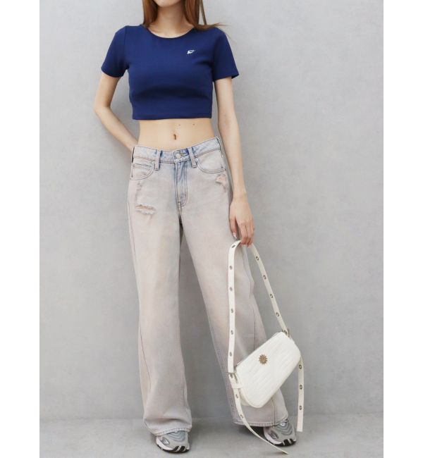 EVRIS「ワンポイントバックストラップTシャツ」|Tシャツ・カットソー|