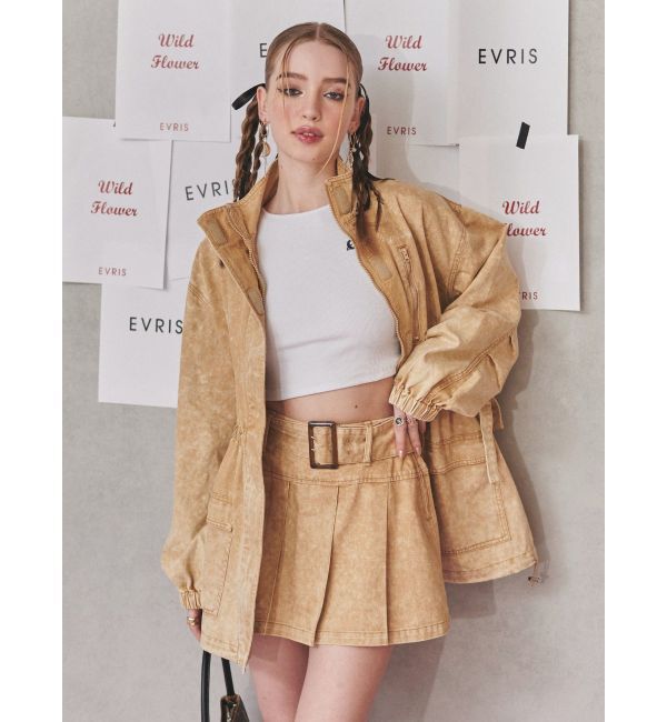 EVRIS「ワンポイントバックストラップTシャツ」|Tシャツ・カットソー|