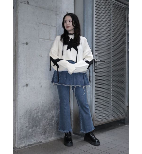 jouetie「プリーツスカートレイヤードパンツ」|その他|