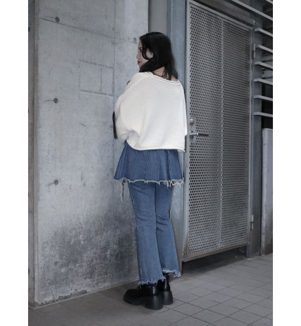 jouetie「プリーツスカートレイヤードパンツ」|その他|