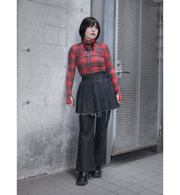 jouetie「プリーツスカートレイヤードパンツ」|その他|