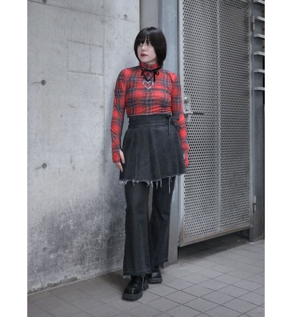 jouetie「プリーツスカートレイヤードパンツ」|その他|