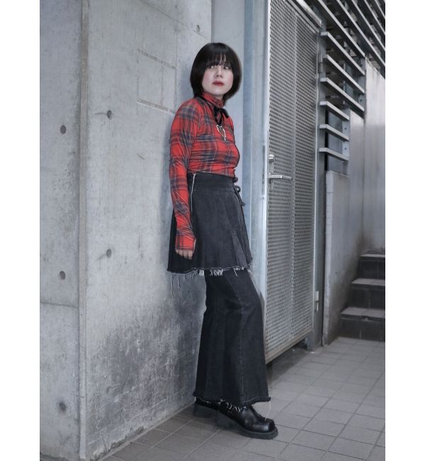 jouetie「プリーツスカートレイヤードパンツ」|その他|