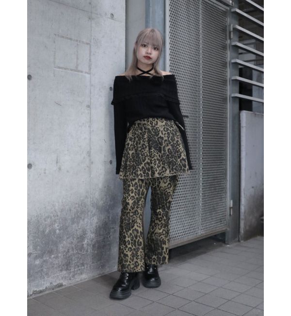 jouetie「プリーツスカートレイヤードパンツ」|その他|