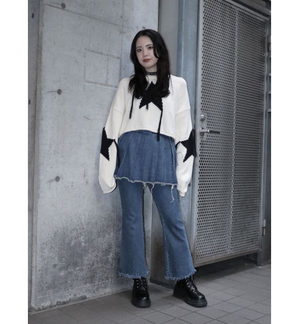 jouetie「プリーツスカートレイヤードパンツ」|その他|