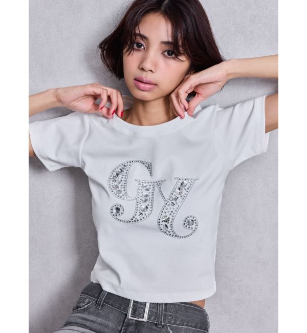 GYDA「GY bijou Tシャツ」|Tシャツ・カットソー|