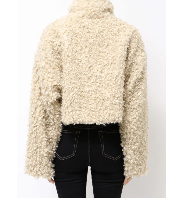 GYDA「プードルフェイクファーコート」|ダウン|