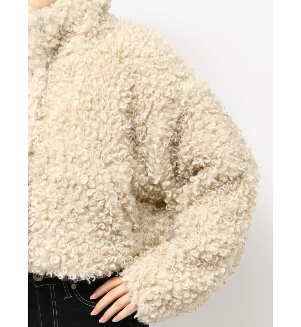 GYDA「プードルフェイクファーコート」|ダウン|