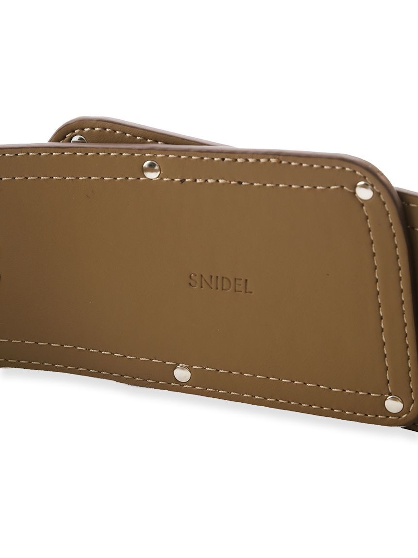 SNIDEL「レザー2wayベルト」|ベルト|