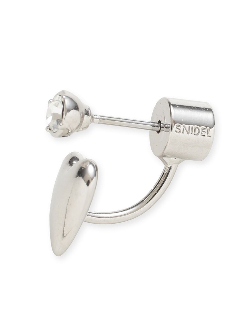 SNIDEL「ハートモチーフピアス」|ピアス|